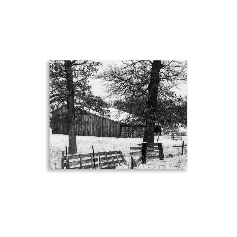 Winter Barn | Print