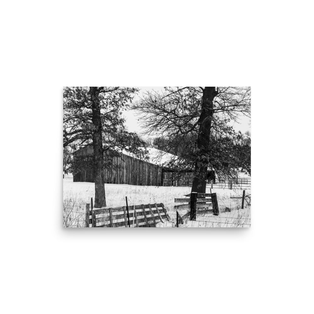 Winter Barn | Print