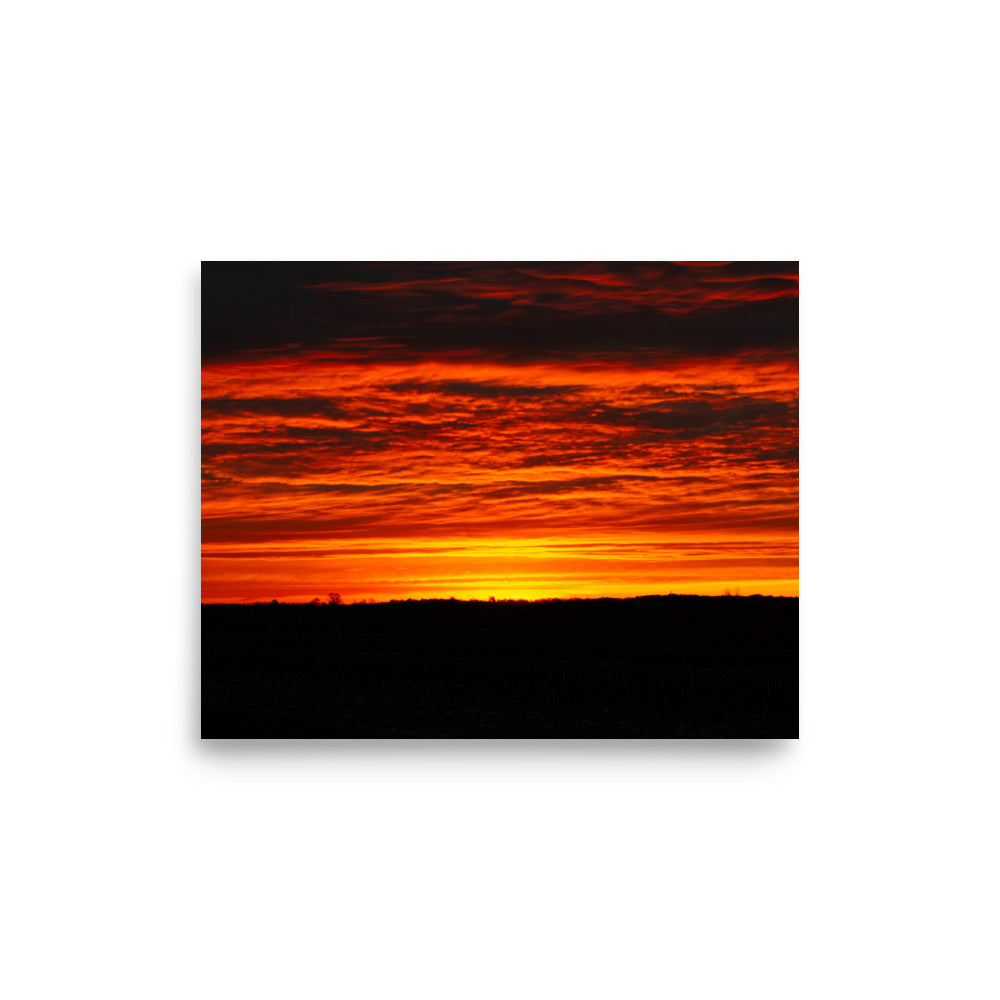 Red Sunset | Print